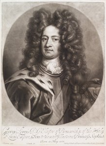 George I Keurvorst van Hannover door John Smith