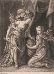 Judith met het Hoofd van Holofernes door John Smith
