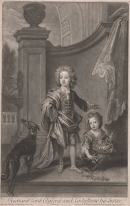 Richard, Lord Clifford (1695-1753) en Zijn Zus, Lady Jane Boyle (gest. 1780)