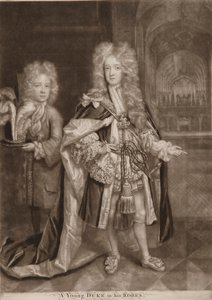 William, hertog van Gloucester en Benjamin Bathurst