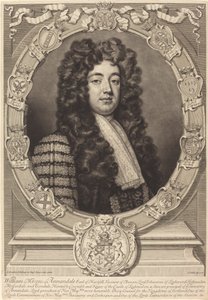 William Johnston, Markies van Annandale door John Smith after Sir Godfrey Kneller