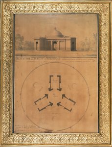 Opstand en Plan van een Hondenhok, 1779