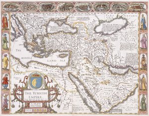 Het Turkse Rijk, 1626 door John Speed