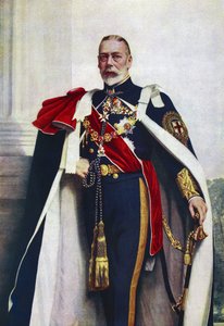 Portret van George V, Soeverein van de Orde van de Kousenband