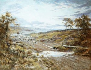 De Stroom Oversteken, Goatland door John Syer