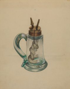 Camphene Lamp, 1935-1942 door John Tarantino