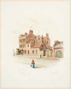 Cross House, Fenkle Street, Newcastle upon Tyne door John Teasdale