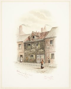 Oud Huis Low Friar Street, Newcastle upon Tyne door John Teasdale