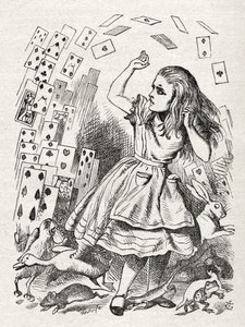 Alice - terugkerend van door John Tenniel