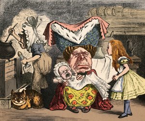 Alice, de Hertogin, en de Baby, 1889