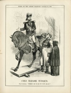 Illustratie van John Tenniel (1820-1914) in Punch door John Tenniel