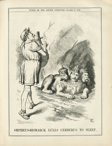Illustratie van John Tenniel (1820-1914) in Punch