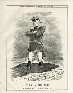 Illustratie in Punch door John Tenniel
