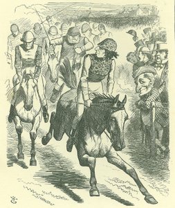 De Derby door John Tenniel