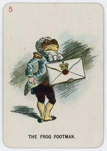 De Kikker-Lakei door John Tenniel