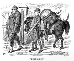 De Khaki-verkiezing door John Tenniel