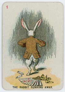 Het Konijn dat wegrent door John Tenniel