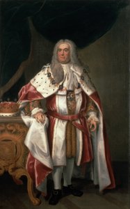 Portret van Sir Robert Walpole (1676-1745) Graaf van Orford