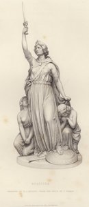 Portret van koningin Boadicea door John Thomas