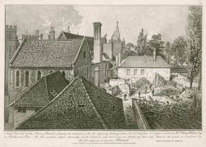 Zuidoostelijk uitzicht op de Prinsenkamer door John Thomas Smith