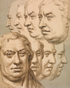 Studies naar de buste van Samuel Johnson door John Thomas Smith