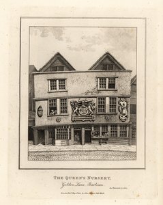 De koninklijke crèche, Golden Lane, Barbican