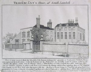 Uitzicht op Turret House, Lambeth, 1798 door John Thomas Smith