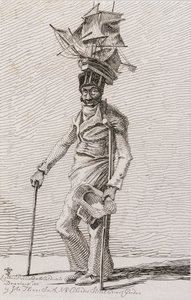 Joseph Johnson, uit Etchings of Remarkable Beggars, Itinerant Traders and Other Persons..., 1815