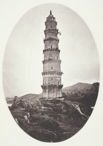 Een pagode bij Chao-Chowfu
