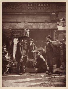 Arbeiders van Covent Garden door John Thomson