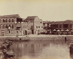De Bund, Macao door John Thomson