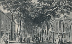 Maatschappij in de Marylebone-tuinen door John Tinney