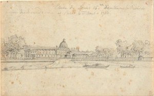 Place de Louis XV door John Trumbull
