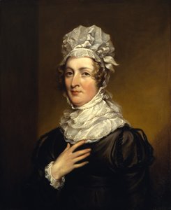 Portret van Mevrouw John Trumbull, geboren Sarah Hope Harvey (1774-1824) 1820-23