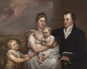 De Familie Vernet door John Trumbull