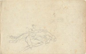 Zonder titel, uit folio: Uitzichten nabij Bath door John Trumbull