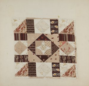 Gedrukt Katoen (Quilt) door John Tubrant