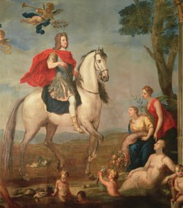 George I te paard door John Vanderbanck