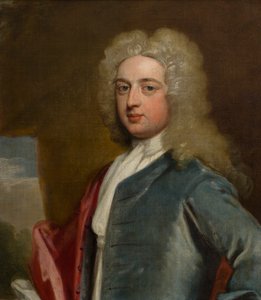 Portret van Sir Orlando Bridgeman, 4e Bt (1695-1764), ca. 1715-39 door John Vanderbank