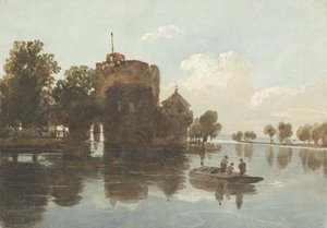 Een kasteel aan het water