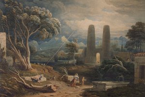 Een onweersbui, 1817-1818