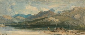 Llyn Dinas, Noord-Wales door John Varley
