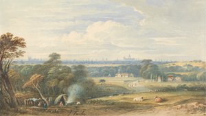 Londen vanuit het Zuidwesten