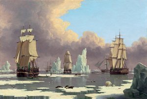 De Noordelijke Walvisvangst: De Zwaan en Isabella, ca. 1840