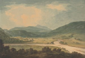 De samenvloeiing van Lyon en Tay door John Warwick Smith