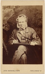 Sir E[dwin Henry] Landseer [Engelse dierenschilder, 1802 - 1873]. door John Watkins