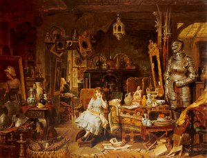 De Oude Curiositeitenwinkel door John Watkins Chapman