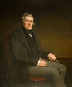 Portret van David Cox 1783-1859 door John Watson Gordon
