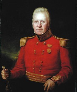 Portret van Sir David Baird met de Honorable East India Company Gouden Medaille van de Egyptische Campagne van 1801 door John Watson Gordon