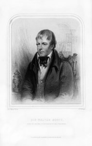 Sir Walter Scott, 1e baronet, Schotse historische romanschrijver en dichter, 1870